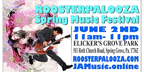 Roosterpalooza Spring Music Festival 2018 primary image