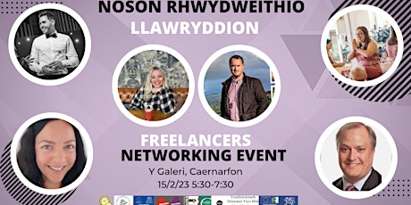 Noson Rhwydweithio Llawryddion / Freelancers Networking Event primary image