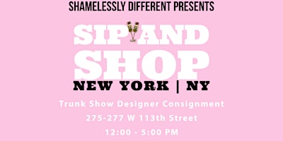 Sip and Shop with Shamelessly Different