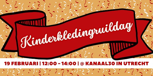 Kinderkledingruilpunt 't Ruilhaventje - Ruildag 19 februari 2023
