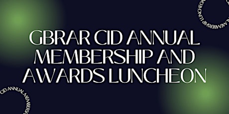 2023 CID Membership & Awards Luncheon with guest Speaker, Adam Knapp