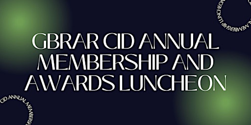 2023 CID Membership & Awards Luncheon with guest Speaker, Adam Knapp