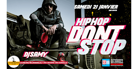 Image principale de DJ SAMY @ La Voie Maltée | HIP HOP Don't Stop
