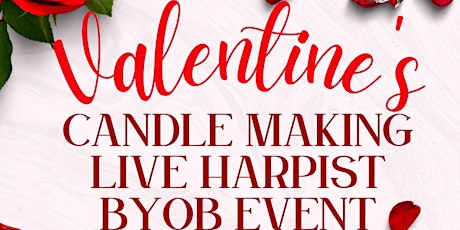 Valentine's Date Night Live Harpist | Candle Making Event