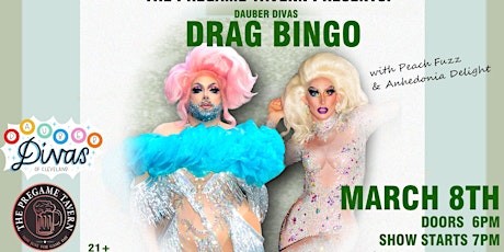Pregame Tavern Presents: Dauber Diva Drag Bingo 03/08
