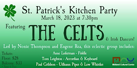 St. Patrick's Kitchen Party with THE CELTS