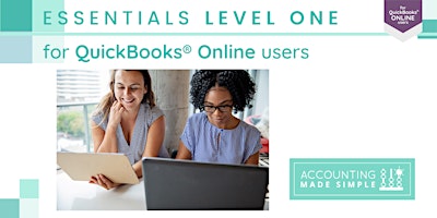 Primaire afbeelding van Essentials Level 1 for QuickBooks Online  Users 3 sessions M/W/F