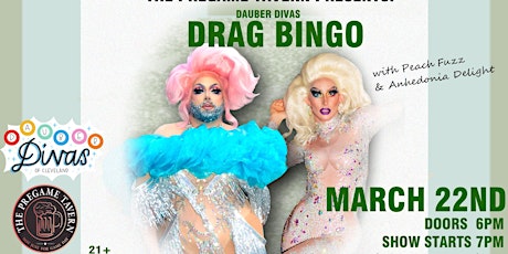 Pregame Tavern Presents: Dauber Diva Drag Bingo 03/22