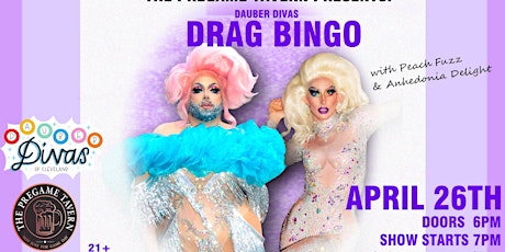 Pregame Tavern Presents: Dauber Diva Drag Bingo 04/26