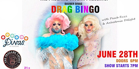 Pregame Tavern Presents: Dauber Diva Drag Bingo 06/28