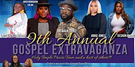 Holy Temple UHCA 9th Annual Gospel Extravaganza Concert