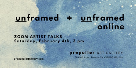 unframed  Reception & Artist Talks