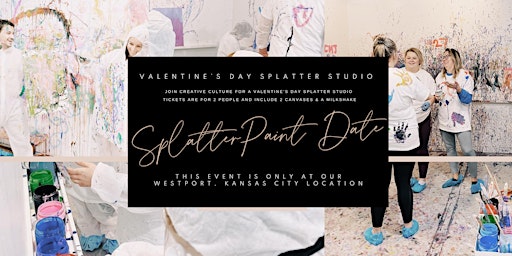 Valentine's Day Splatter Studio Date | Westport