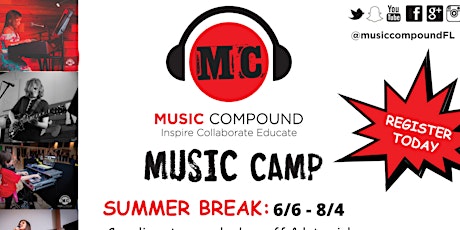 Image principale de Music Summer Camp at Music Compound Sarasota and Manatee