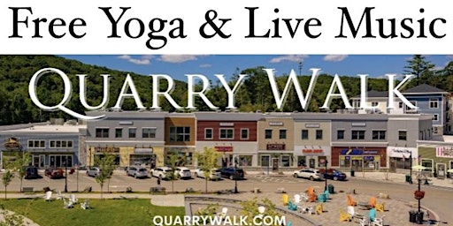 Imagem principal do evento Free Yoga & Live Music on the Green @Quarry Walk