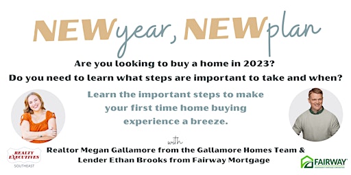 New Year , New Plan | First Time Homebuyer Planning Session