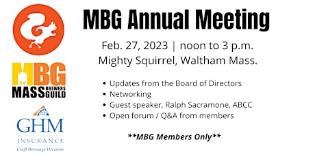 MBG Annual Meeting