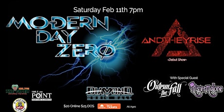 Modern Day Zero with ANDTHEYRISE at Diamond Music Hall