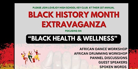 Volunteer at LHS Black History Extravaganza 2023