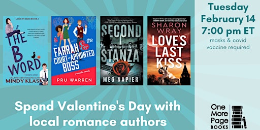 Valentines Day with Local Romance Writers