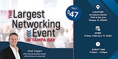 The Largest Networking Event in Tampa Bay primary image