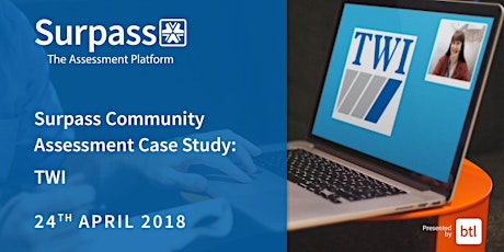 [Webinar] Surpass Community #Assessment Case Study - TWI primary image
