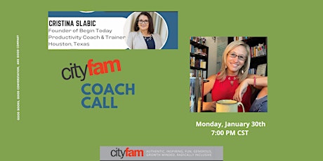 CityFam January Coach Call