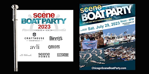 Chicago Scene Boat Party Official Flag