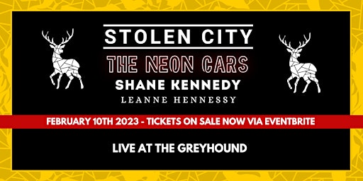 STAG & DOE SESSIONS | Stolen City, The Neon Cars + Special guests