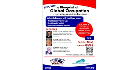 EXPOSED! The Blueprint of  Global Occupation
