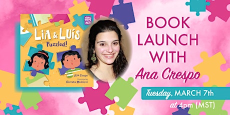 Book Launch Party with Local Author, Ana Crespo!