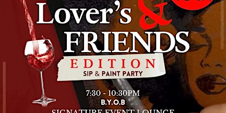 Lovers and Friends Sip & Paint Party