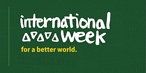 Global Goals Talks and International Week Closing Reception