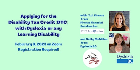 Applying for the Disability Tax Credit with Dyslexia /Learning Disability