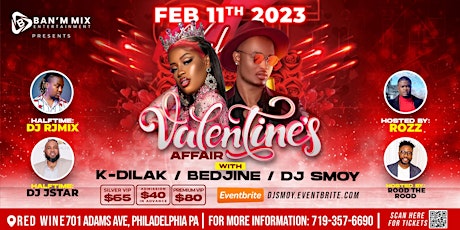 Kdilak & Bedjine Live In Philadelphia (Valentine’s Event)
