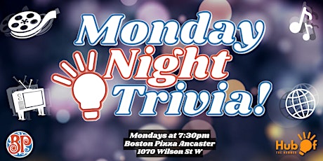 Monday Trivia - Boston Pizza (Ancaster)