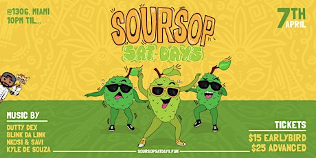 SourSop SatDays: Dance an ting primary image