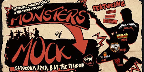 Monsters of Mock featuring tributes to Metallica, AC/DC, Motley Crue & More