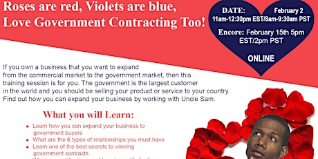 Roses Are Red, Violets Are Blue, Love Government Contracting Too!