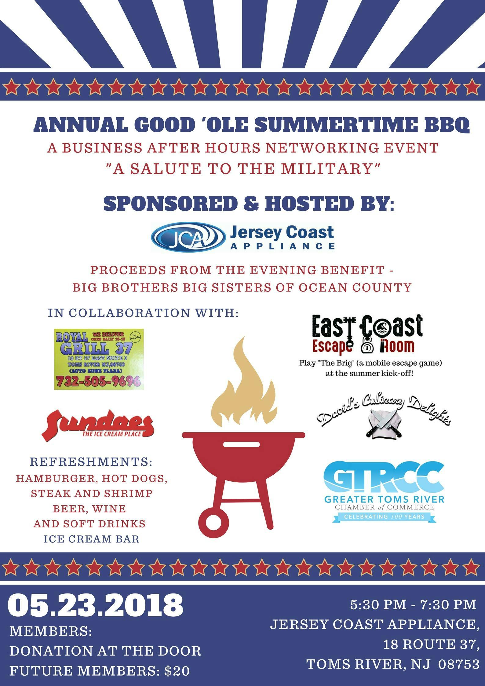 Annual Good 'Ole Summertime BBQ Business After Hours Networking Event