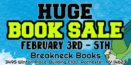 HUGE BOOK SALE! (Final moving sale)