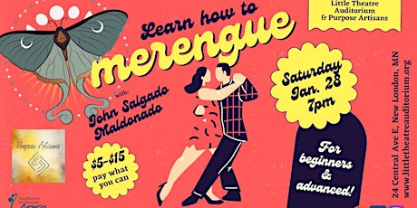 Learn how to Merengue w/ John Salgado (Purpose Artisans)