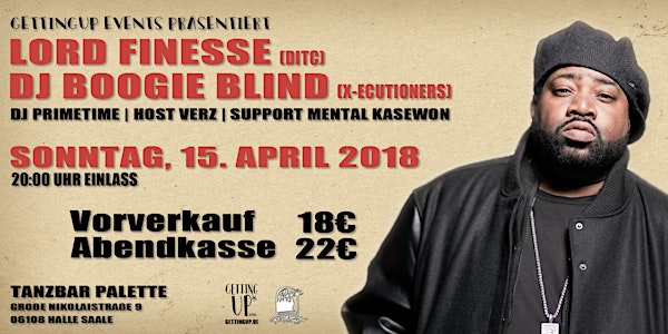 Lord Finesse @ Halle Saale