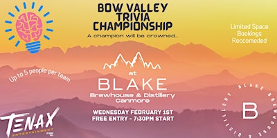 Bow Valley Trivia Championship