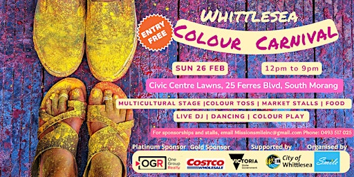 Whittlesea Colour Carnival - Northern Holi 2023