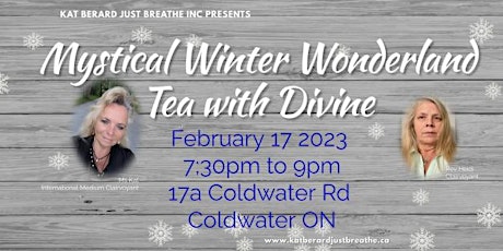 Mystical Winter  Wonderland Tea with Divine