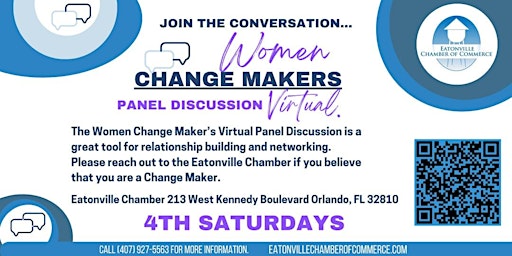 Women Change Maker's Virtual Panel Discussion