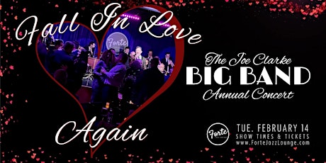 Fall in Love Again featuring the Joe Clarke Big Band