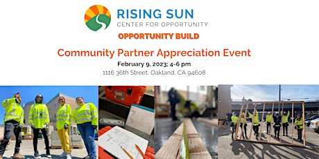 Community Partner Appreciation Event