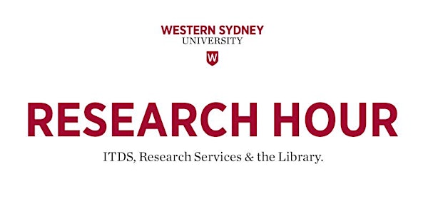 Research Hour at Western Sydney: Online